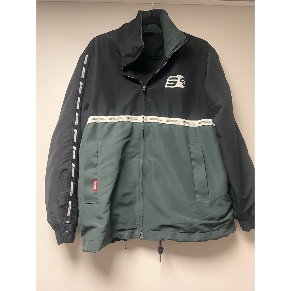 Perstep Men's Jacket Size L Made In Korea Vintage Y2K Windbreaker